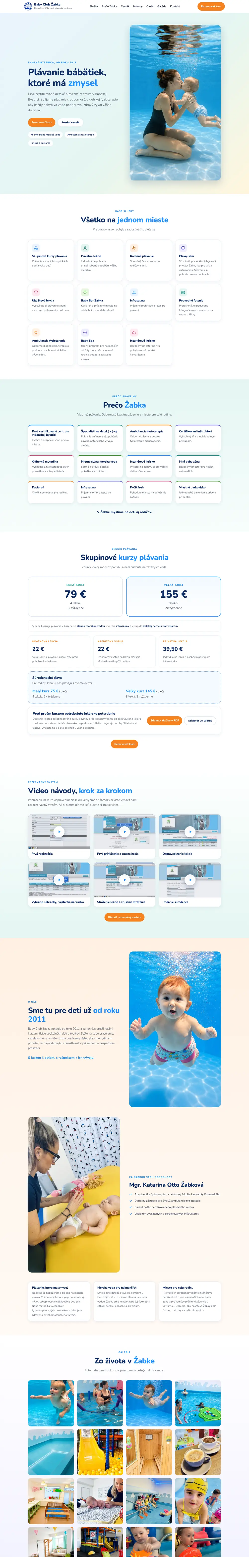 Nový web babyclubzabka.sk